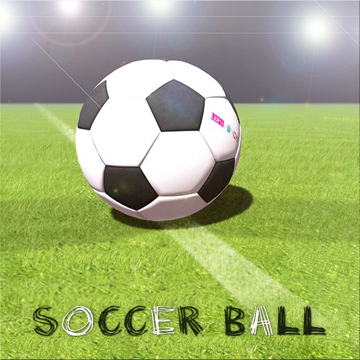 Soccer Ball Textured preview image 2